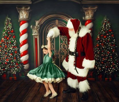 Saint Nick's Christmas Door