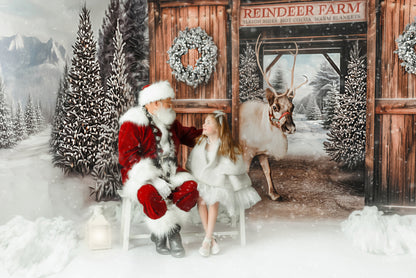 Snowy Mountain Reindeer Farm - With Reindeer - Room