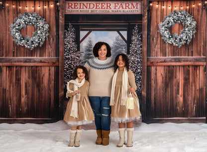 Snowy Mountain Reindeer Farm - No Reindeer