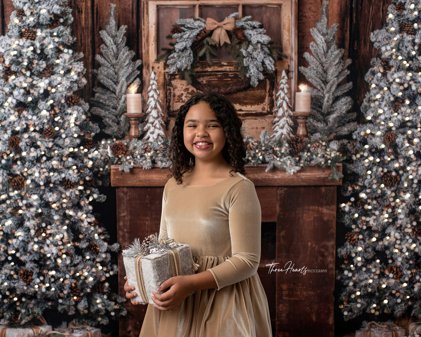 Rustic Country Lodge Mantle