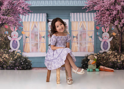 Spring in Bloom Bunny House