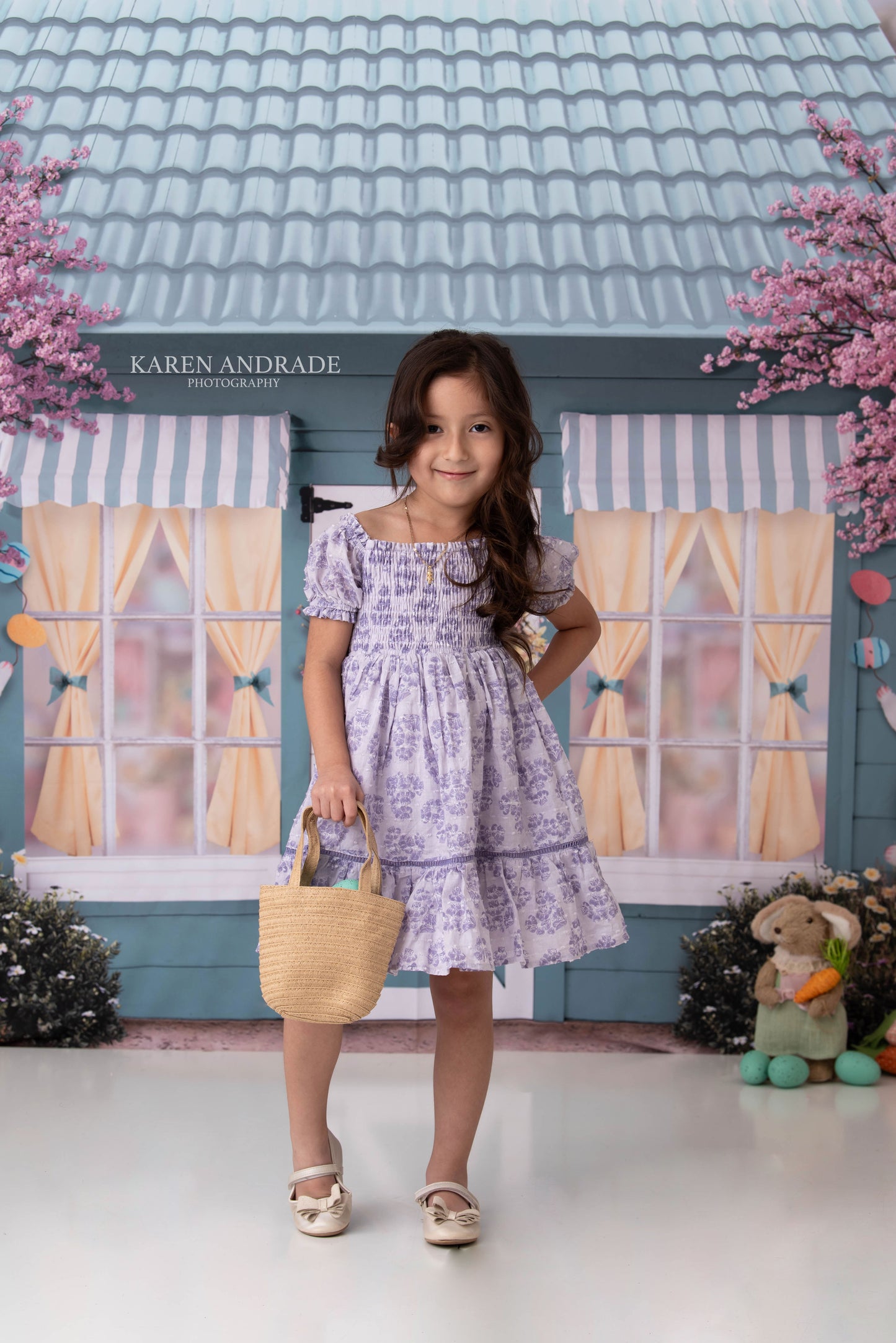 Spring in Bloom Bunny House