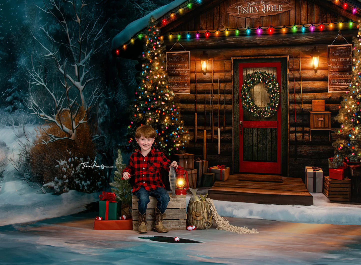 North Pole Fishing Hole - Ice Floor - Room