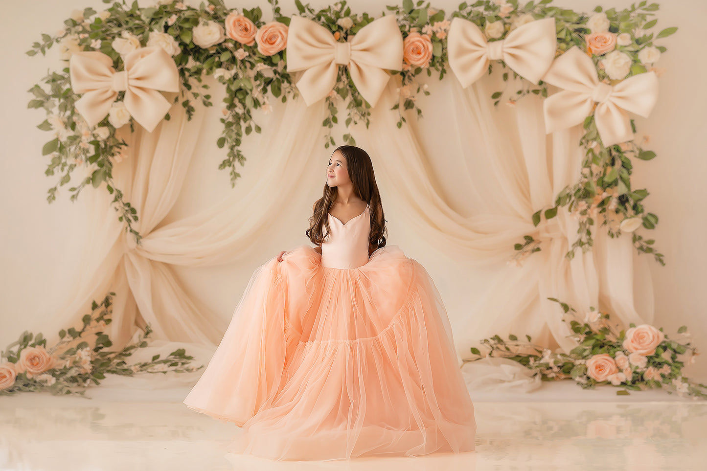 Delicate Bloomscape  - With Sweep Option