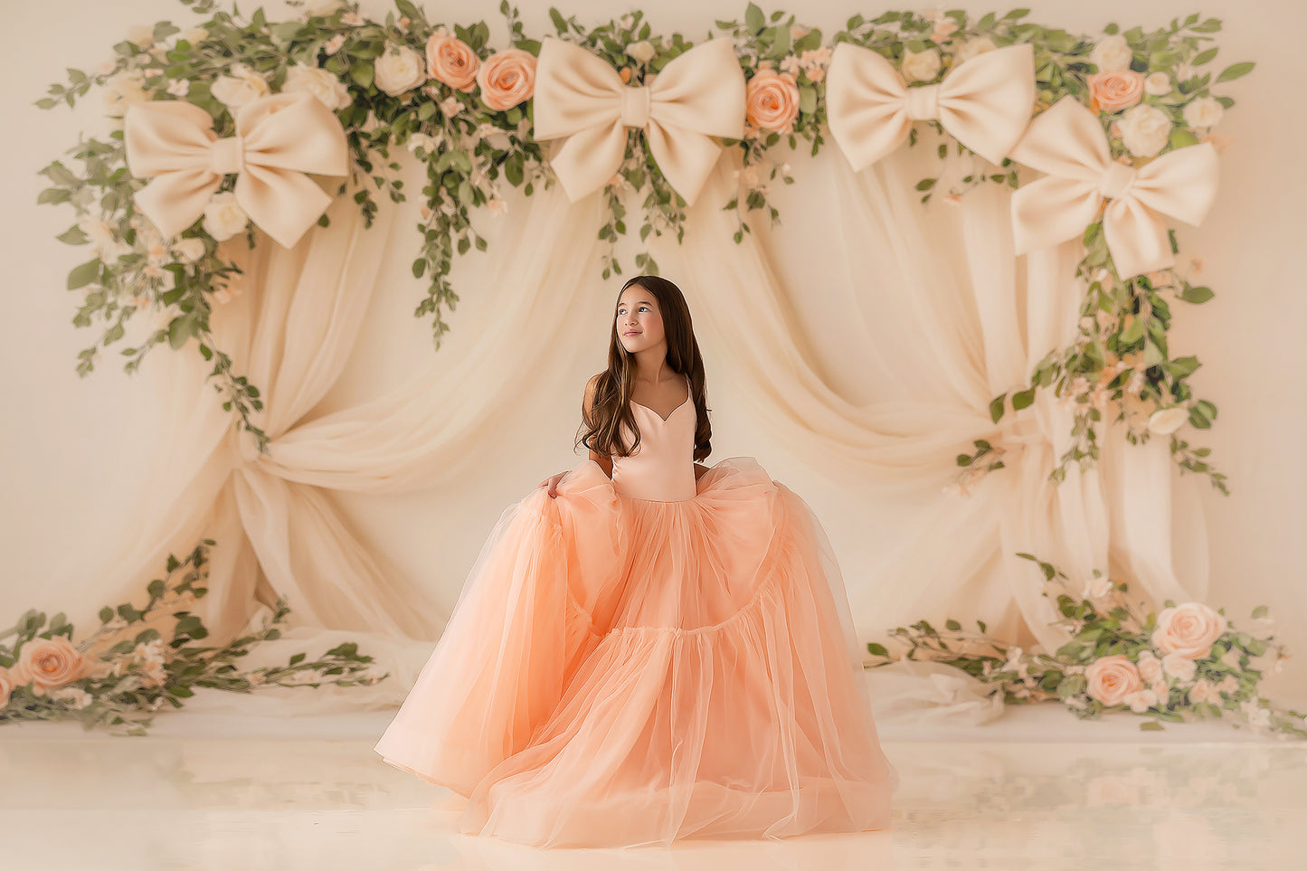 Delicate Bloomscape  - With Sweep Option