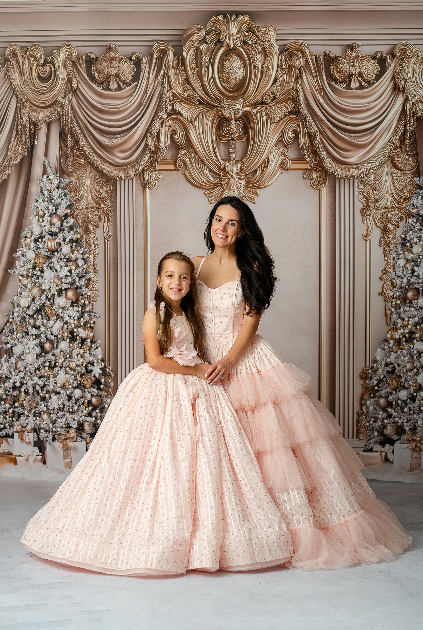 Elegant Golden Noel - with Sweep Option