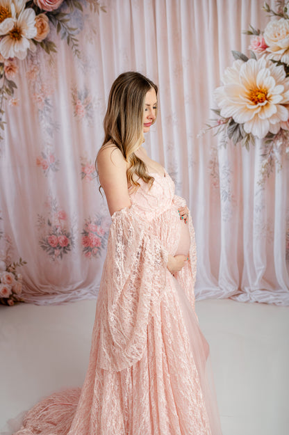 Draping Botanicals - With Sweep Option