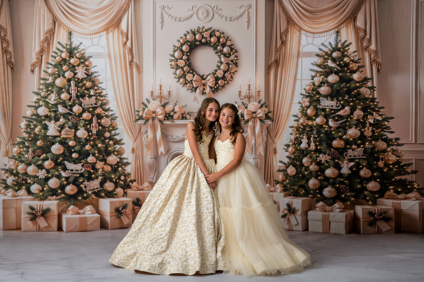 Dreaming of An Ivory Christmas - with Sweep Option