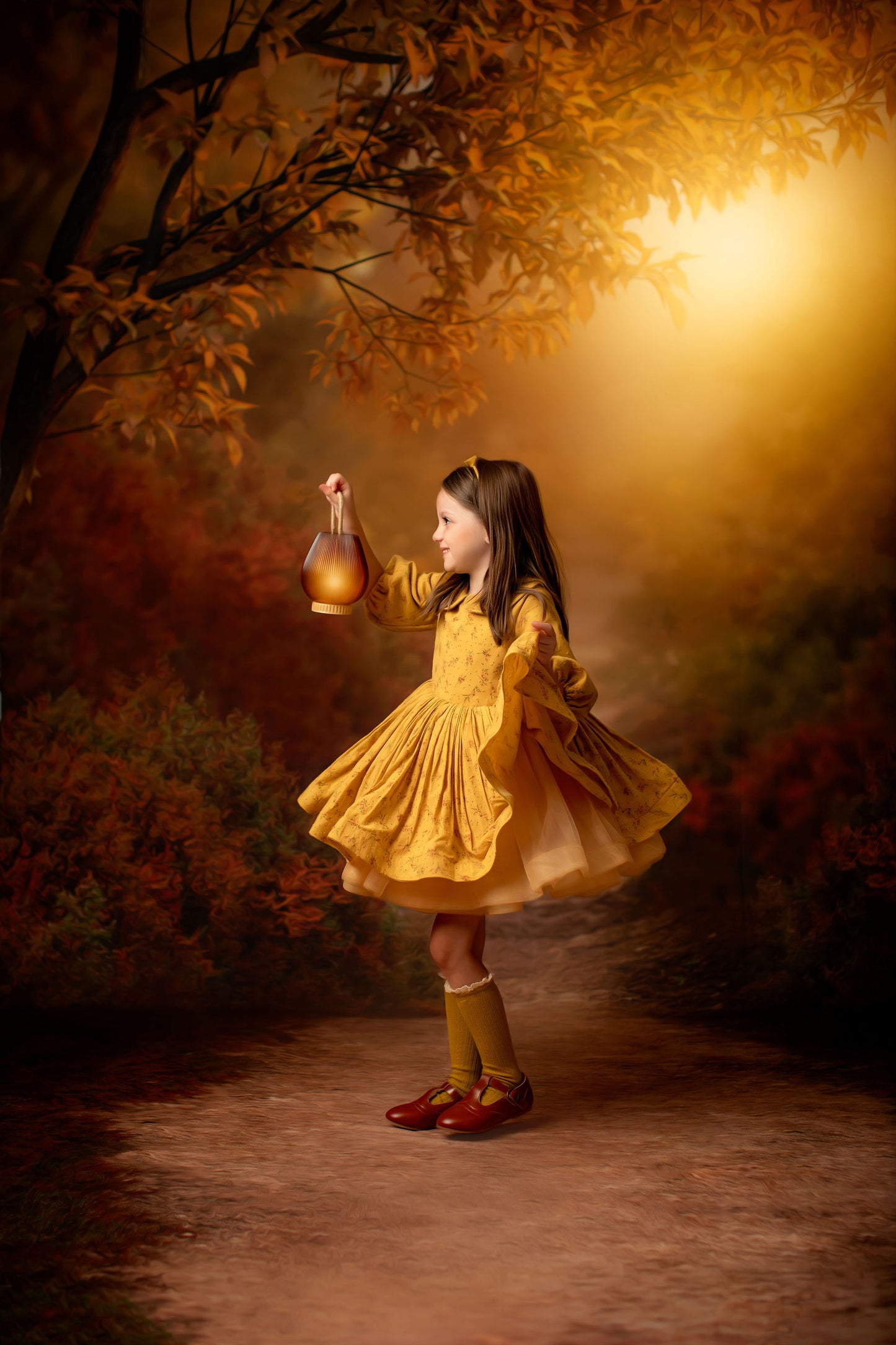 Dreamy Evening Path - With Sweep Option