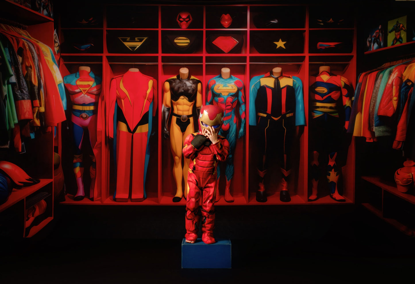 Dress Like A Hero- With Sweep Option