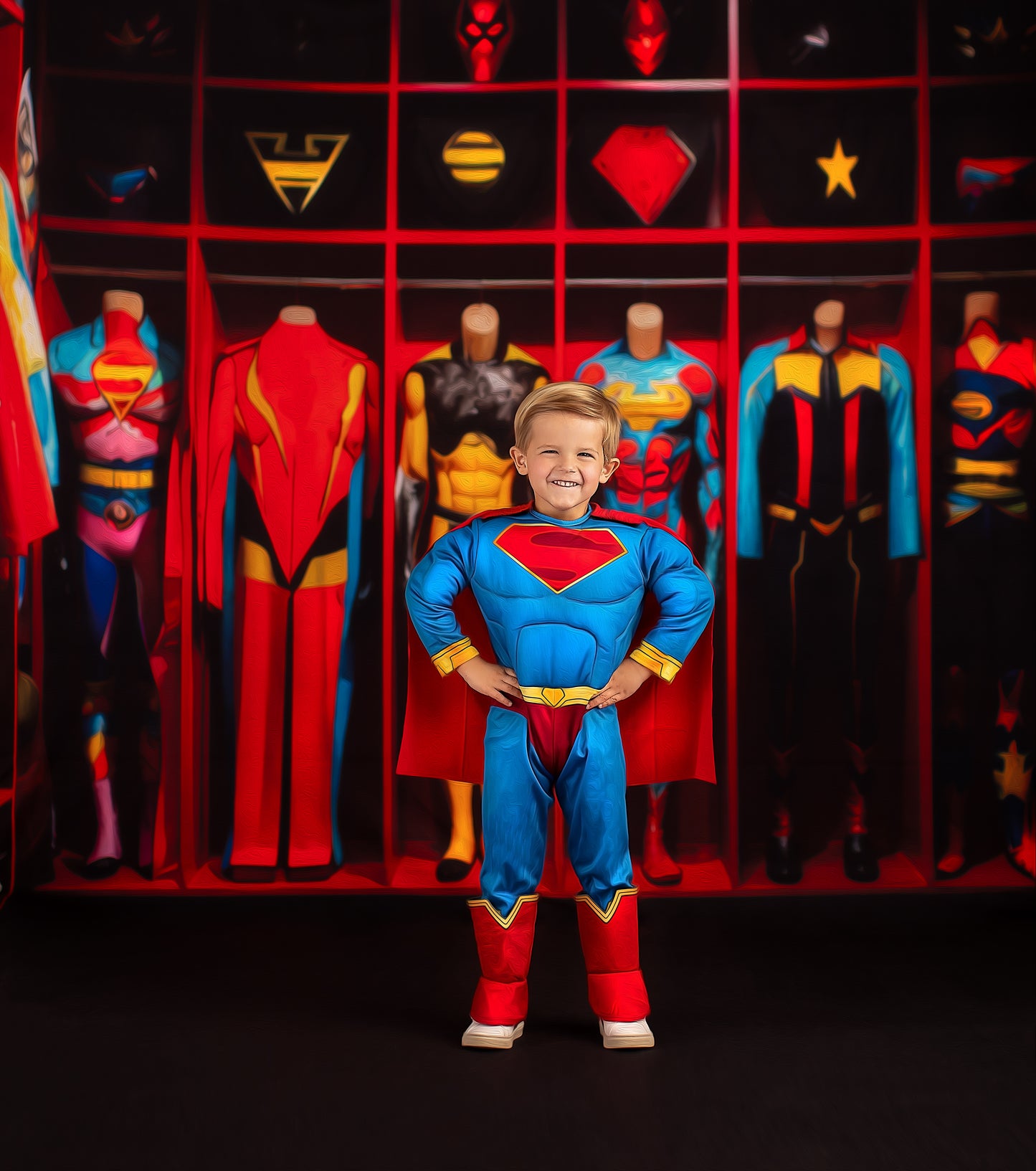 Dress Like A Hero- With Sweep Option