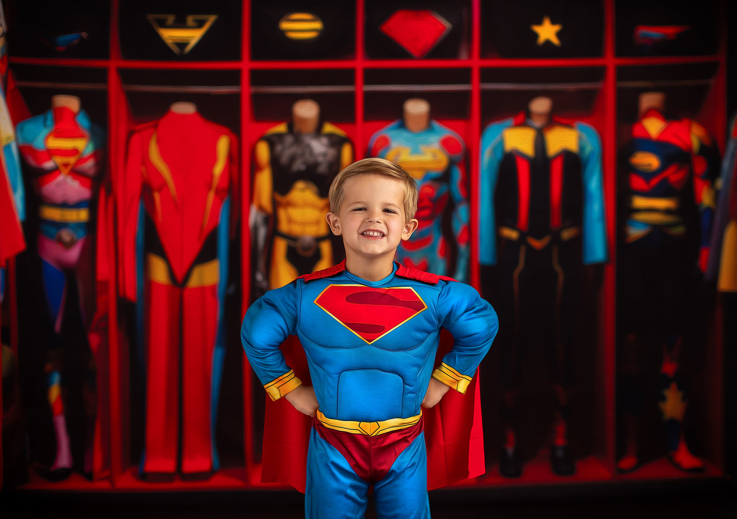 Dress Like A Hero- With Sweep Option