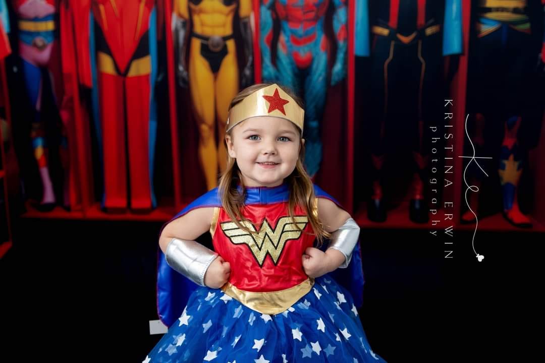 Dress Like A Hero- With Sweep Option