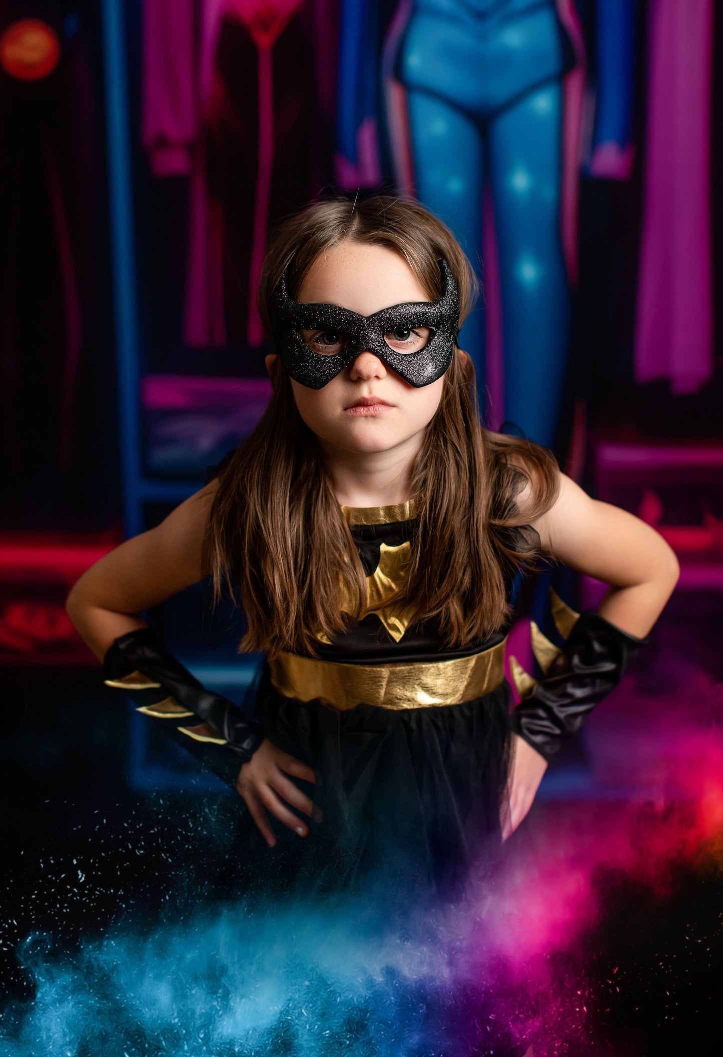 Dress Like A Super Girl- With Sweep Option