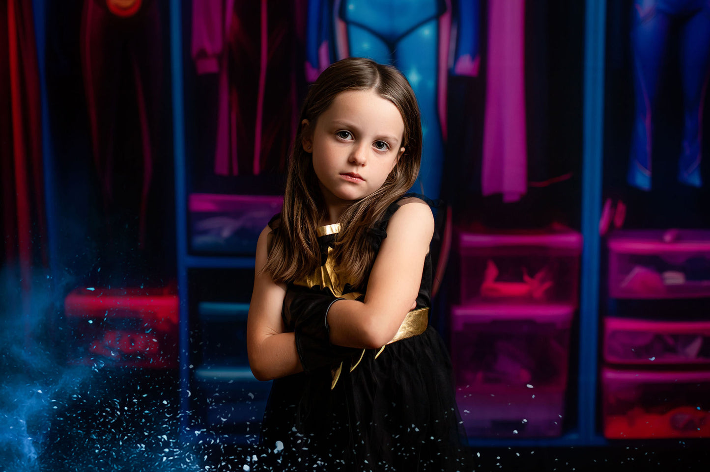 Dress Like A Super Girl- With Sweep Option