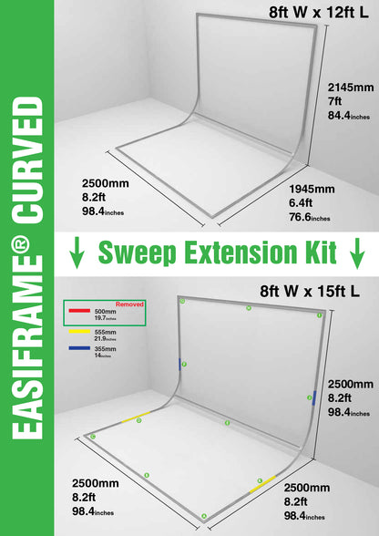 Easiframe Backdrop Sweep System