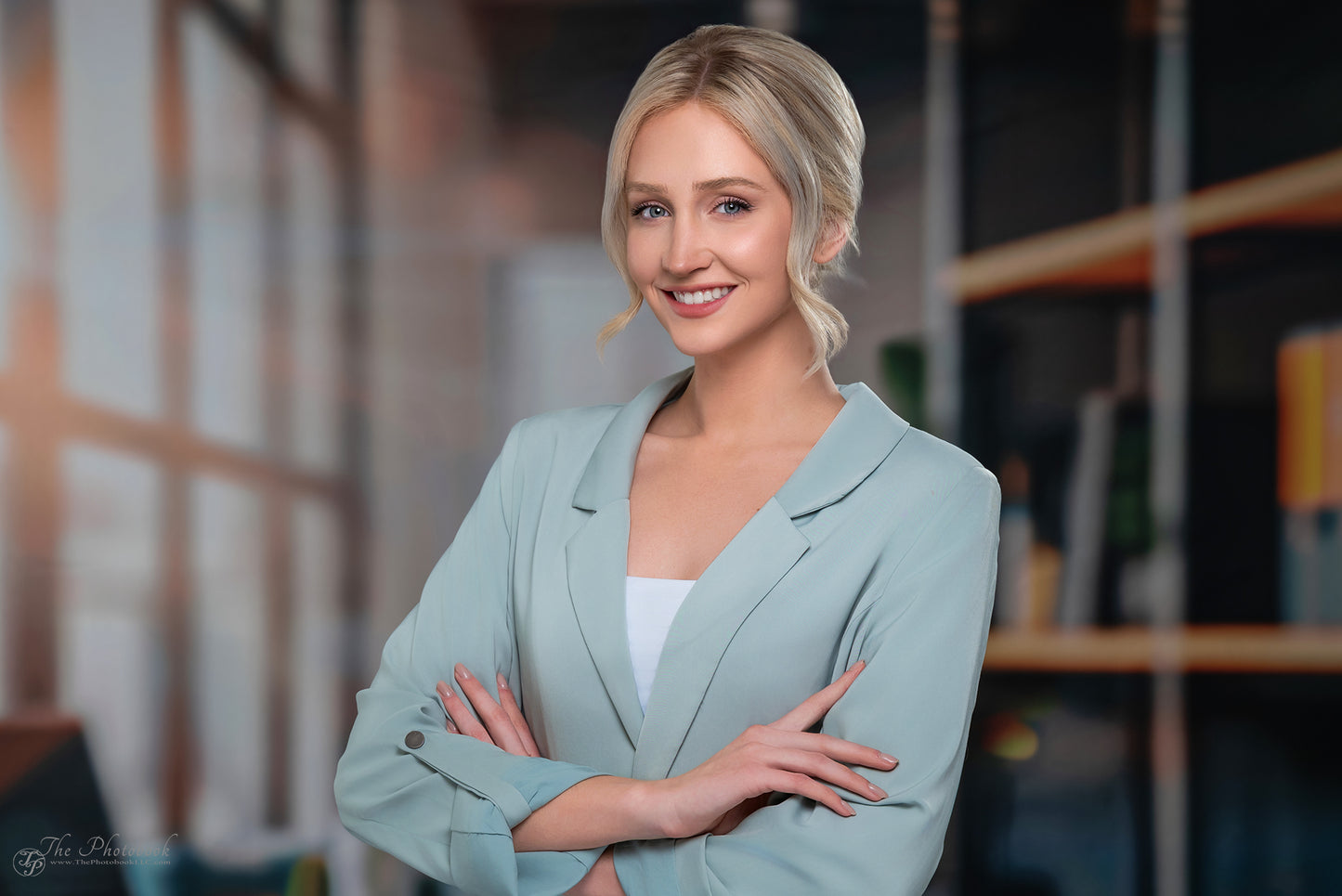 Self Made - Horizontal Headshot Photography Backdrop