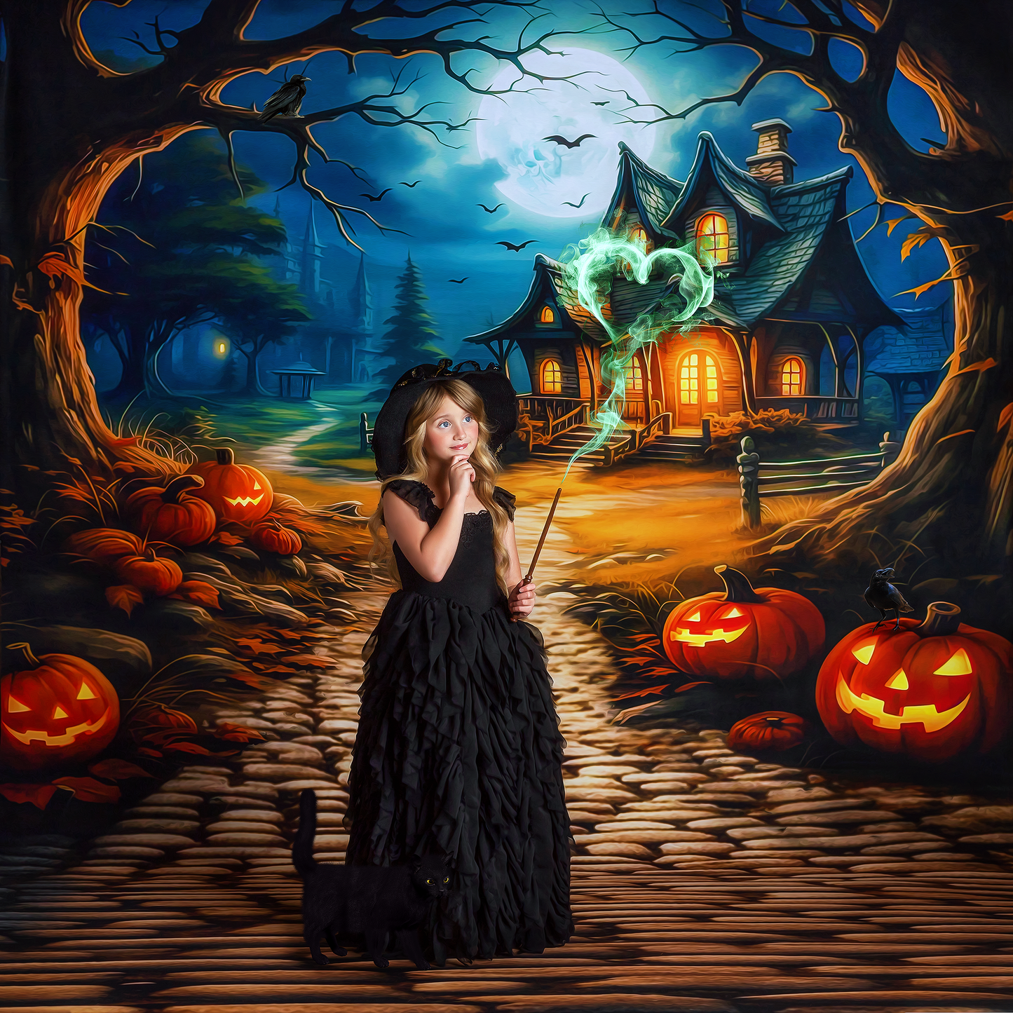 Eerie House Down The Lane - With Sweep Option