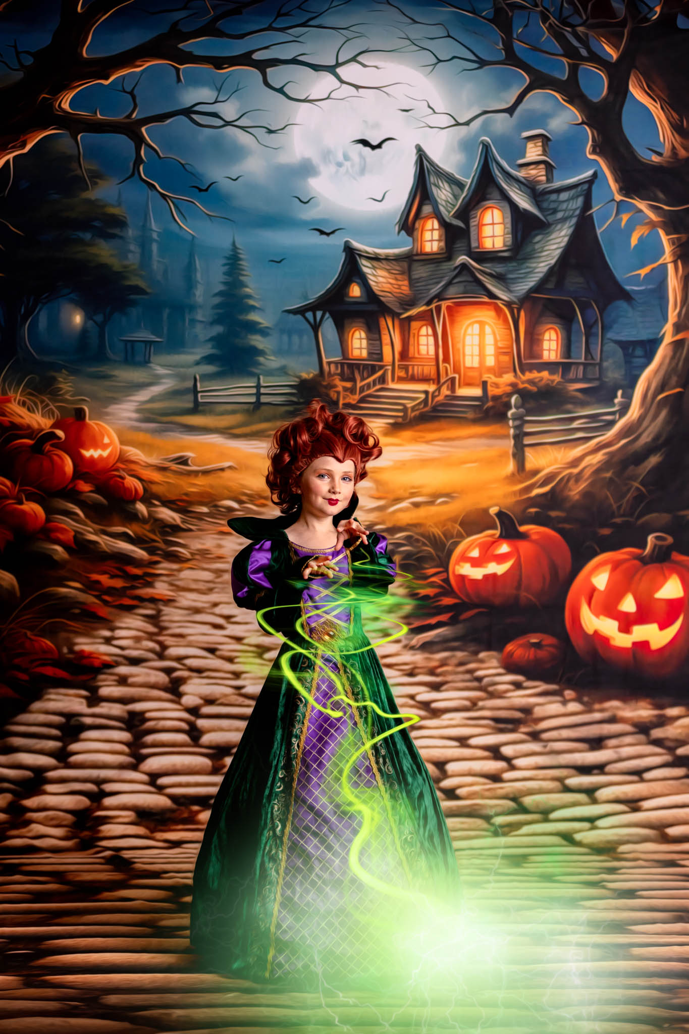 Eerie House Down The Lane - With Sweep Option