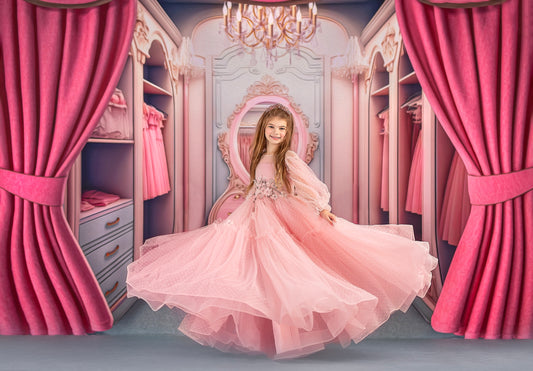 Elegant Armoire - Sage Floor Option - With Sweep Option