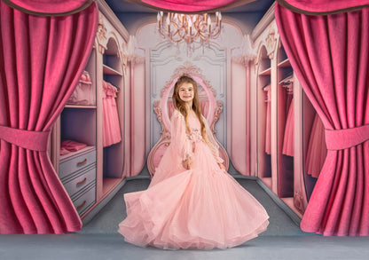 Elegant Armoire - Sage Floor Option - With Sweep Option