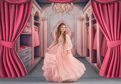 Elegant Armoire - Sage Floor Option - With Sweep Option