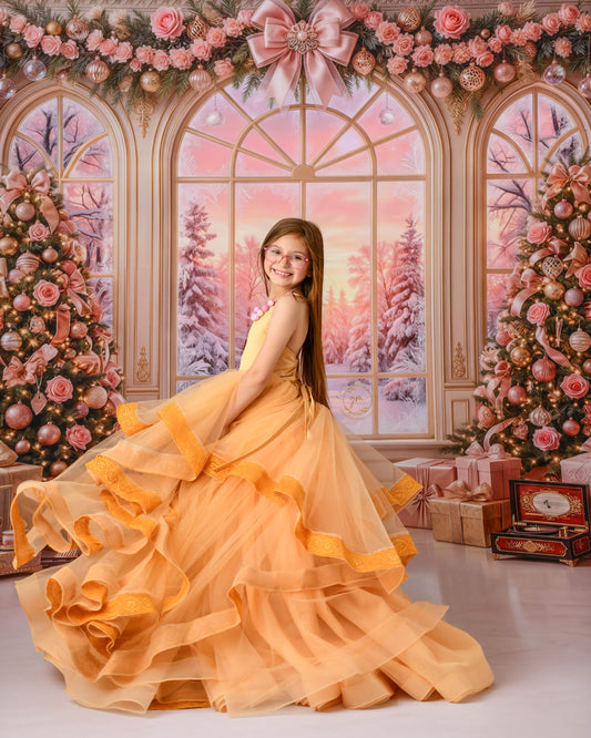 Elegant Pink Presents - with Sweep Option