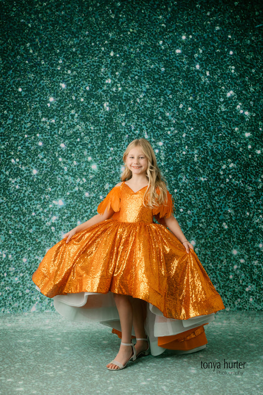 Sequin Serenade - With Sweep Option