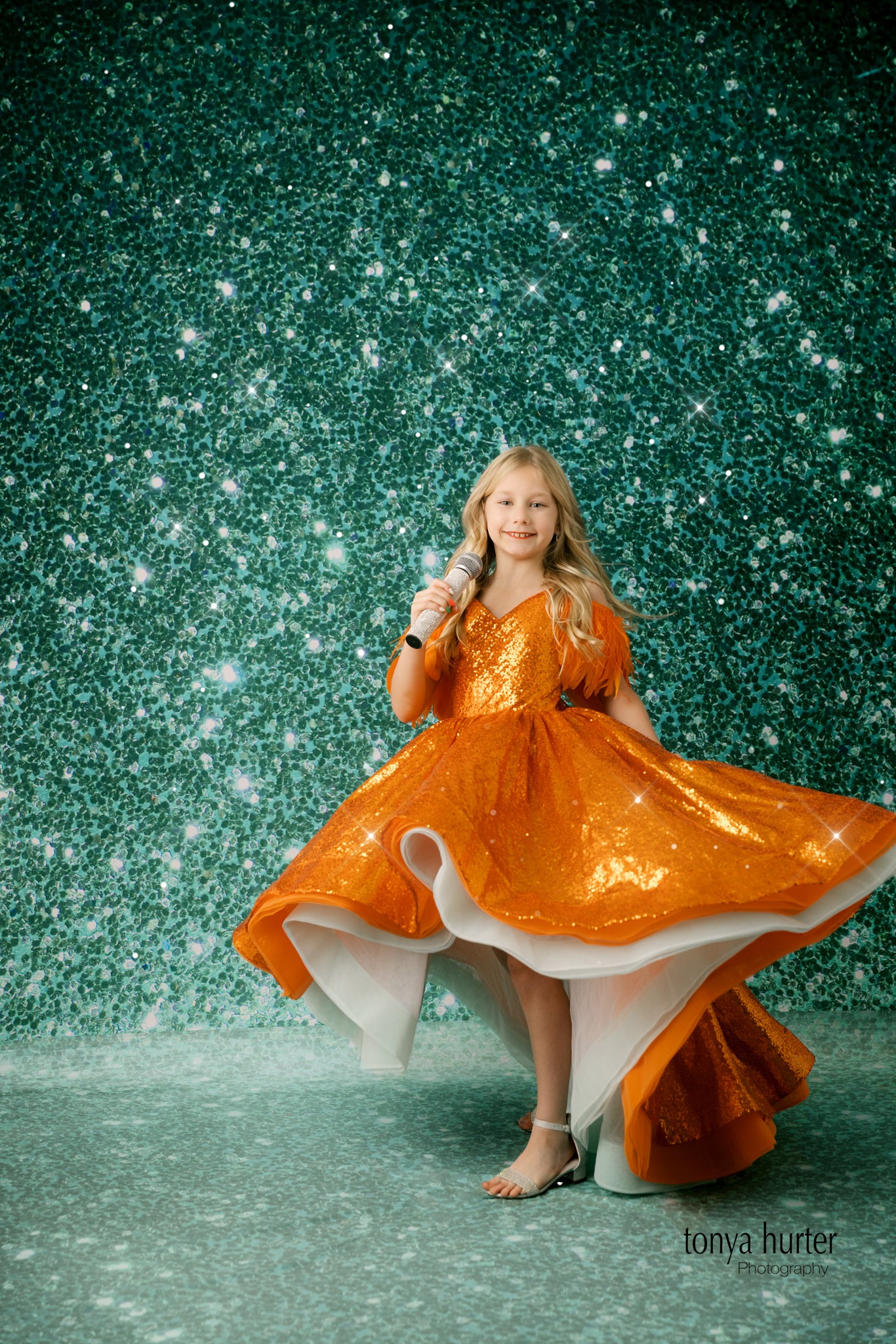 Sequin Serenade - With Sweep Option