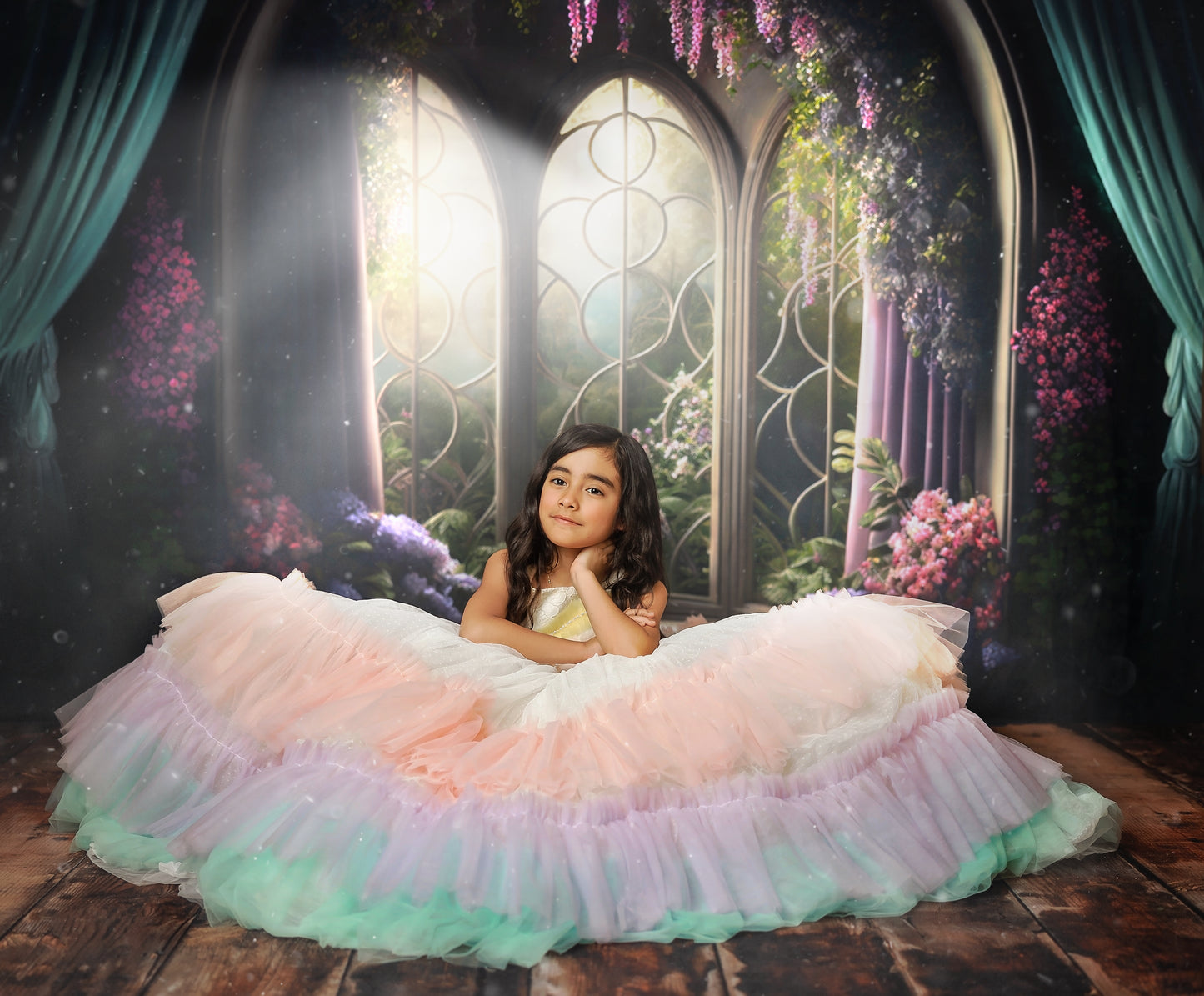 Enchanted Garden View - With Sweep Option