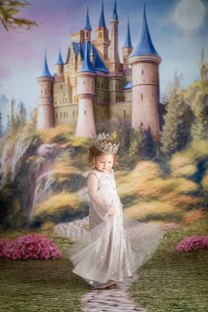 Enchanted Kingdom - Blue - With Sweep Option