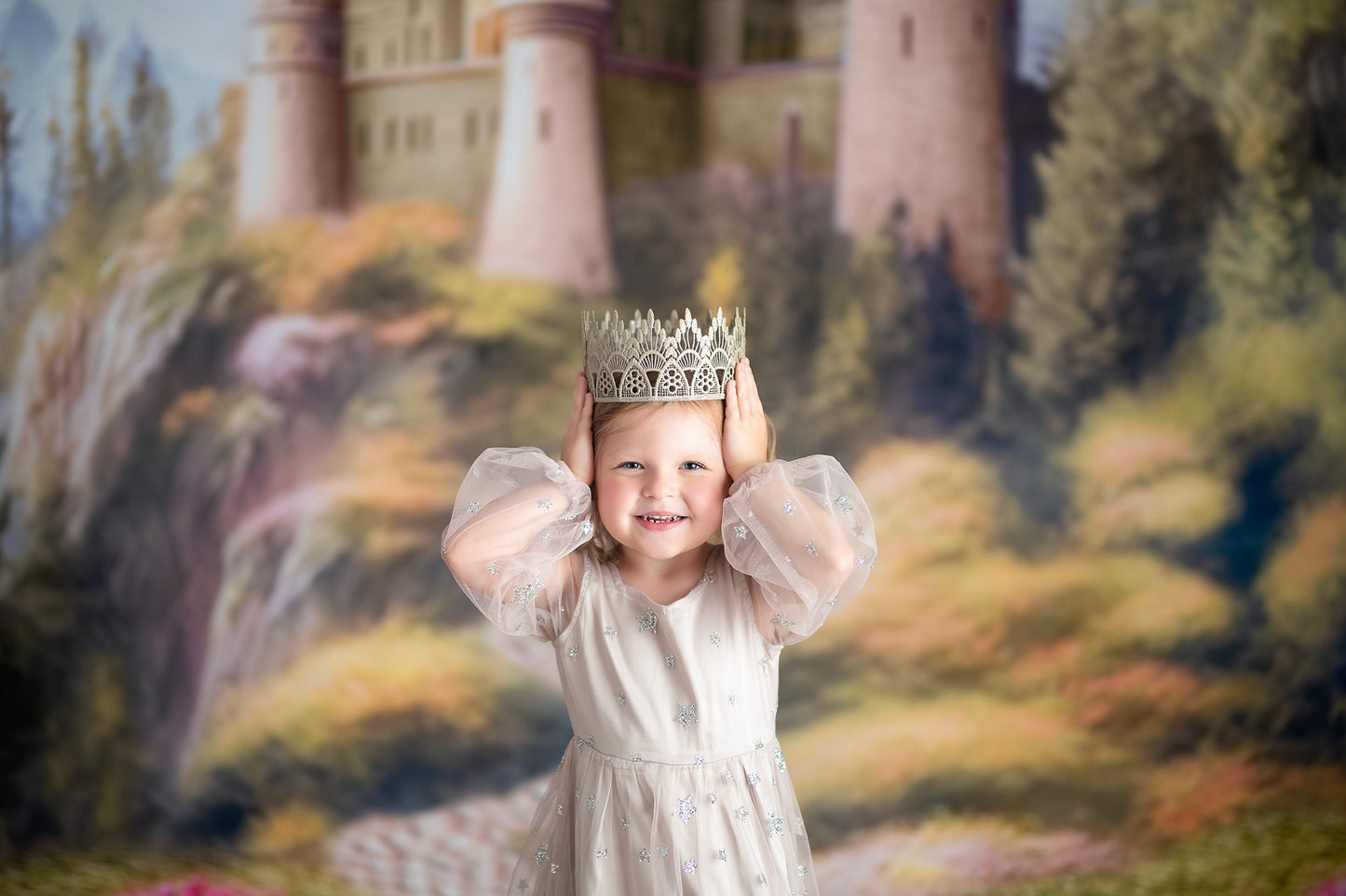 Enchanted Kingdom - Blue - With Sweep Option