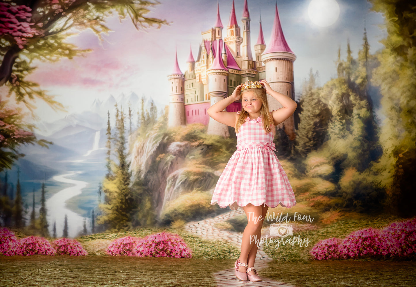 Enchanted Kingdom - Pink - With Sweep Option