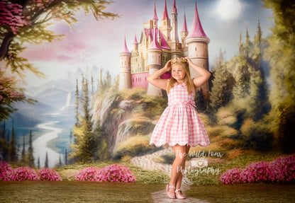 Enchanted Kingdom - Pink - With Sweep Option