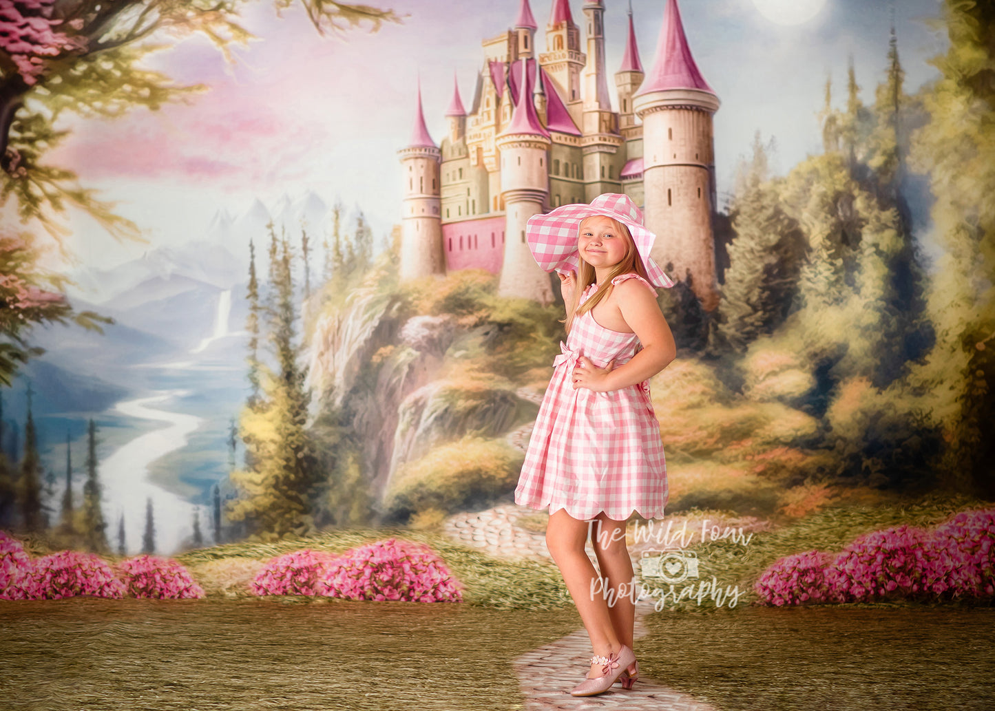 Enchanted Kingdom - Pink - With Sweep Option