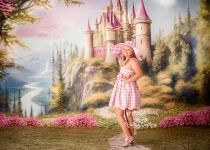 Enchanted Kingdom - Pink - With Sweep Option
