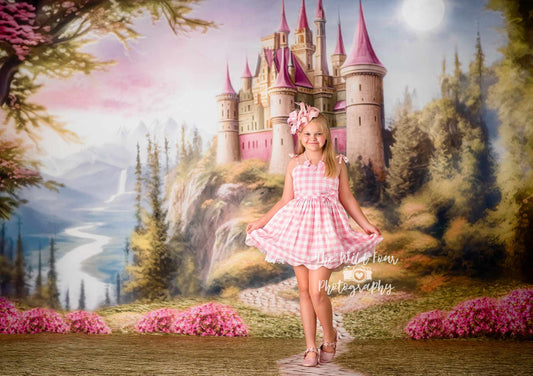 Enchanted Kingdom - Pink - With Sweep Option
