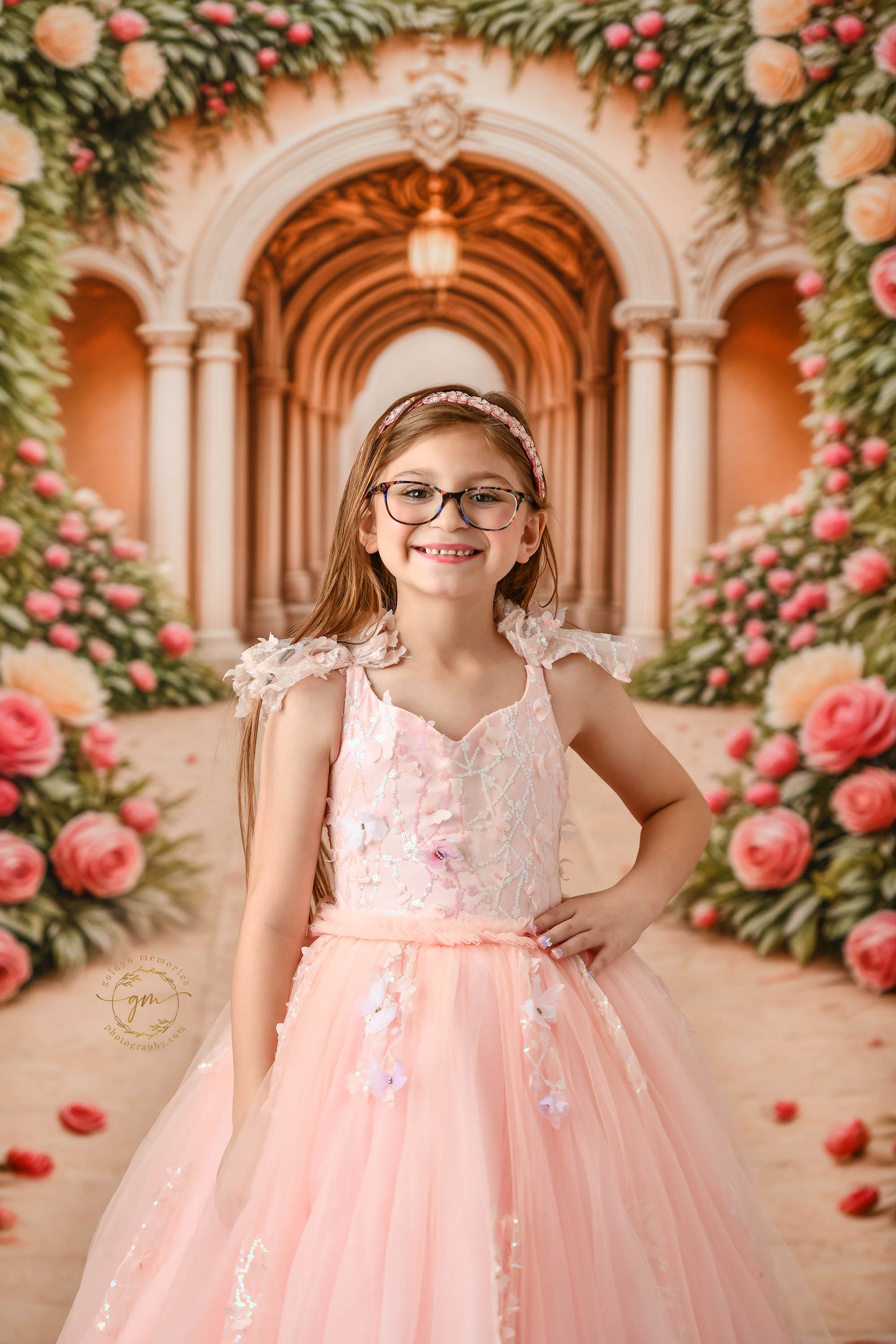 Enchanted Rose Corridor - With Sweep Option