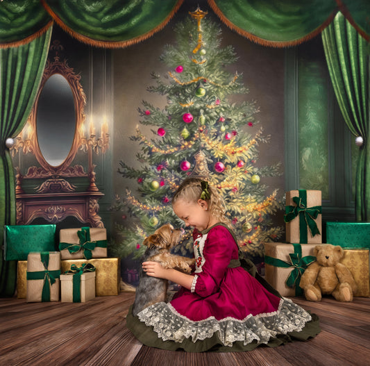 Enchanting Holiday Celebration - Wood Floor Option - with Sweep Option
