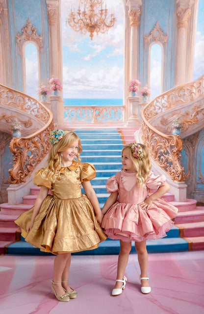 Enchanting Pastel Staircase - With Sweep Option