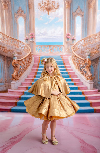 Enchanting Pastel Staircase - With Sweep Option