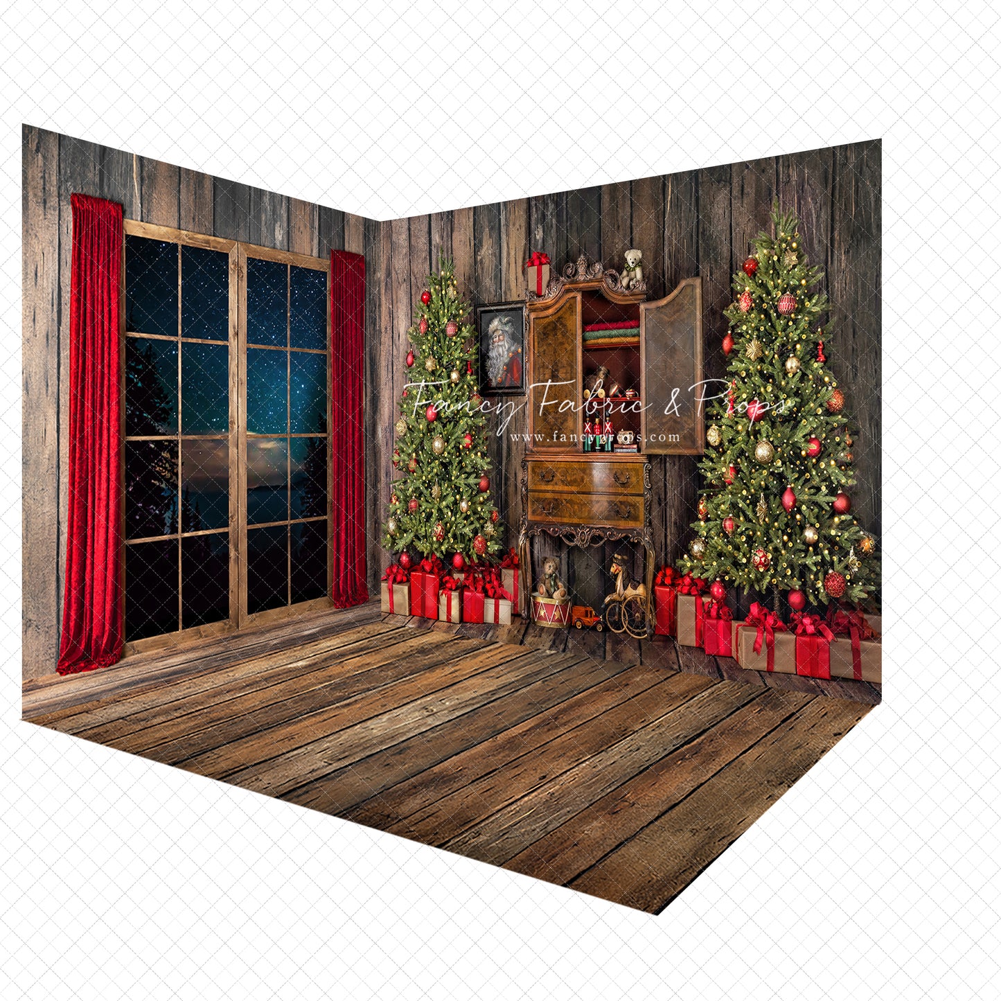Santa's Cabinet of Christmas Wishes - Room