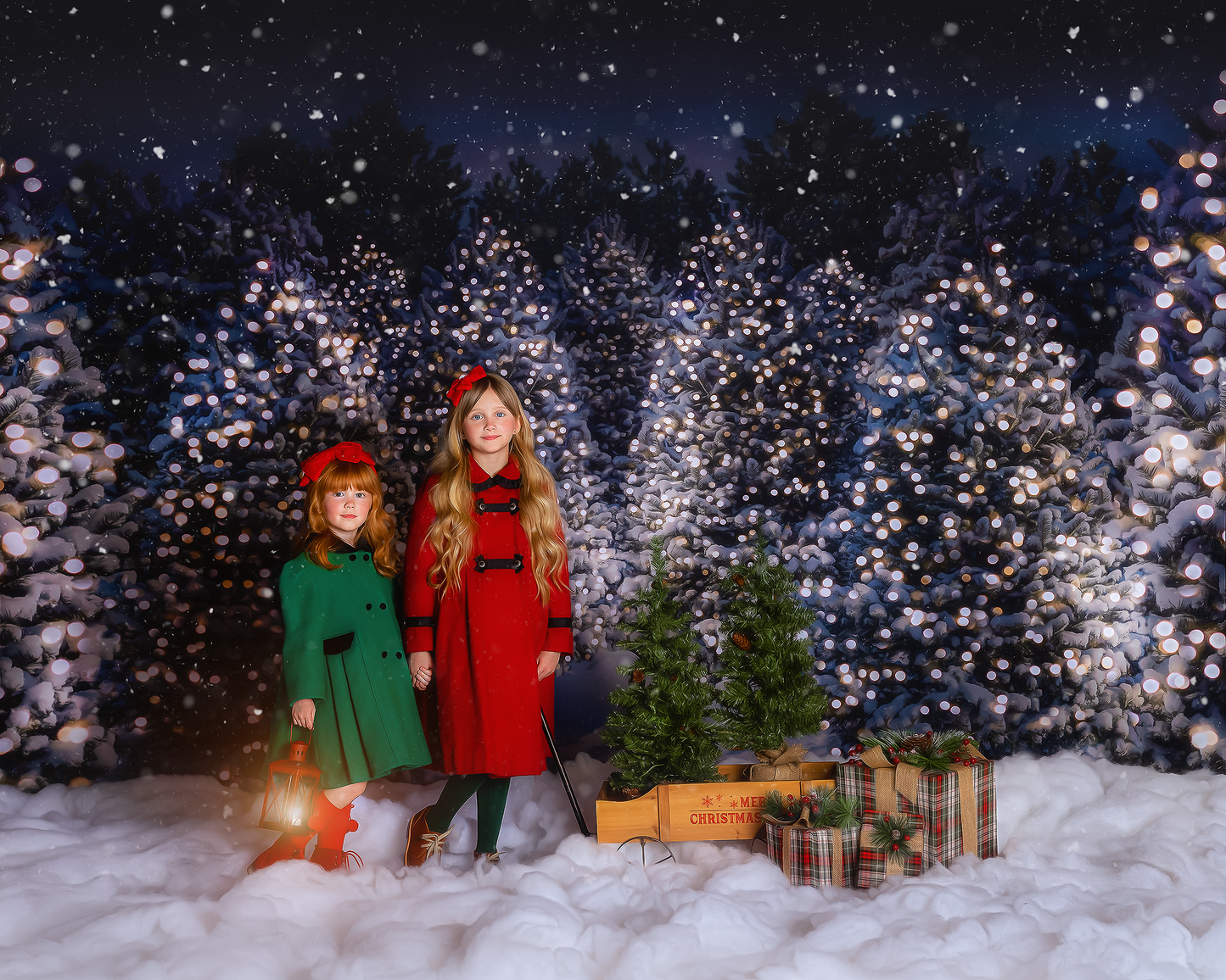 Evening Glimmering Tree Farm 2pc Room