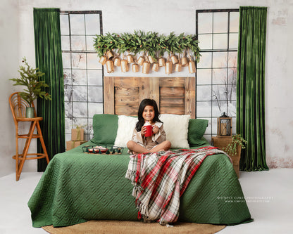 Evergreen Charm Headboard - 2pc Room (Twin Mattress)