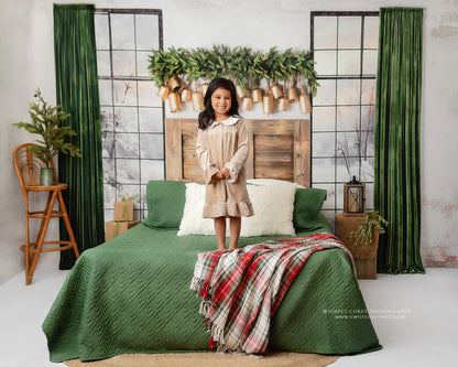 Evergreen Charm Headboard