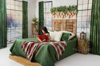 Evergreen Charm Headboard - 2pc Room (Twin Mattress)