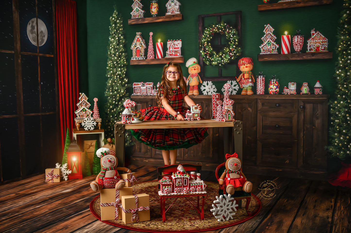 Evergreen Gingerbread Baking Kitchen - Room