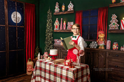 Evergreen Gingerbread Kitchen With A View - Room