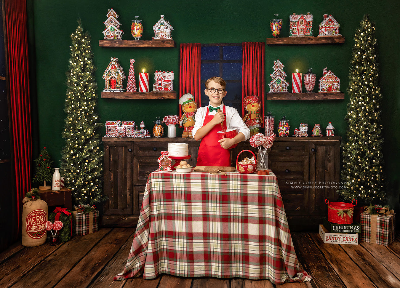 Evergreen Gingerbread Kitchen With A View - Room