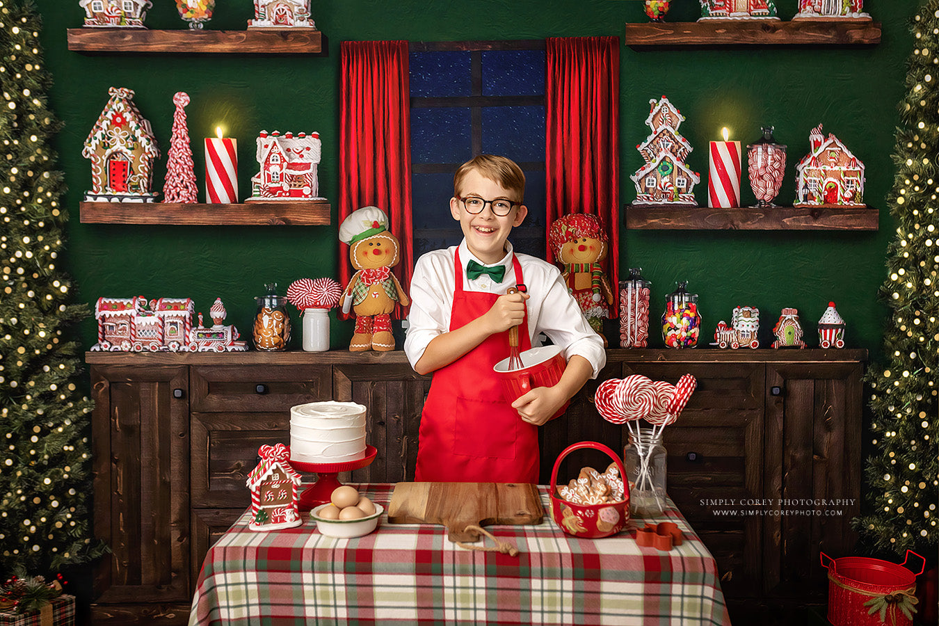 Evergreen Gingerbread Kitchen With A View - Room